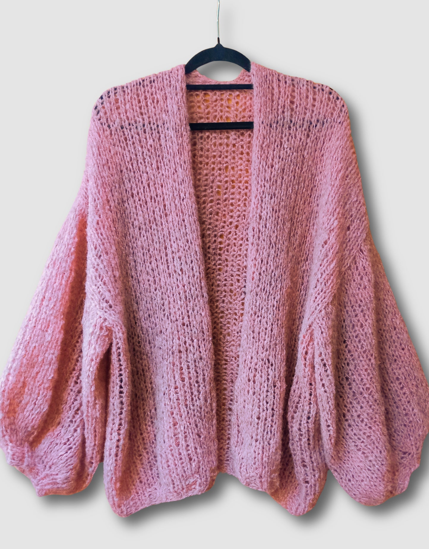 Balloon Sleeve Cardigan (Made to Order)